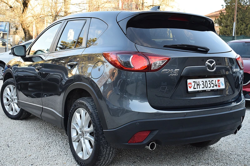 Mazda CX-5 2.2ШВЕЙЦАРИЯ/4x4/АВТОМАТИК/КОЖА/НАВИ/LANE ASSIST, снимка 7 - Автомобили и джипове - 49397288