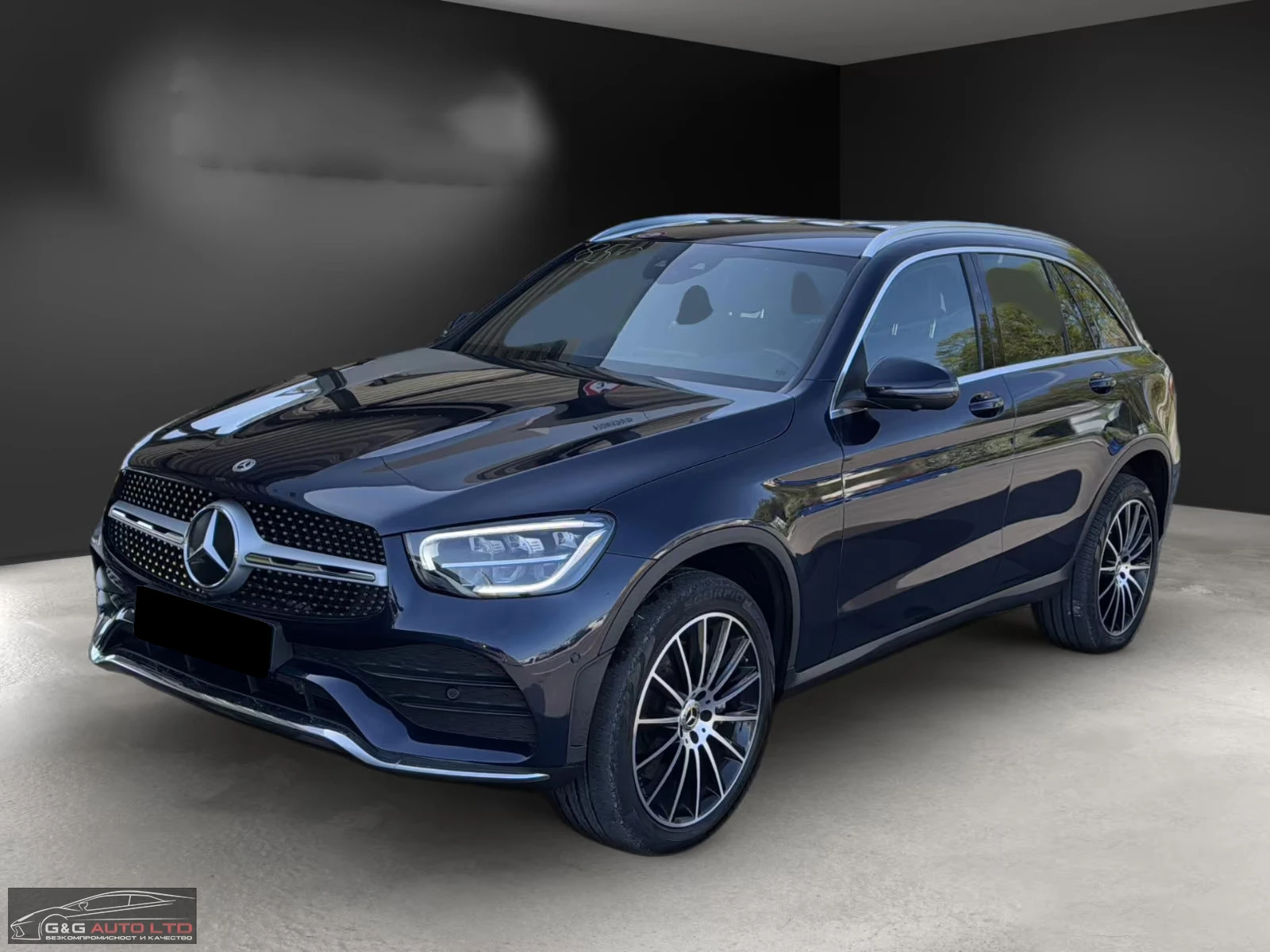 Mercedes-Benz GLC 300 AMG/320HP/HUD/LED/CAM/AHK/DISTRONIC/203g | Mobile.bg   1