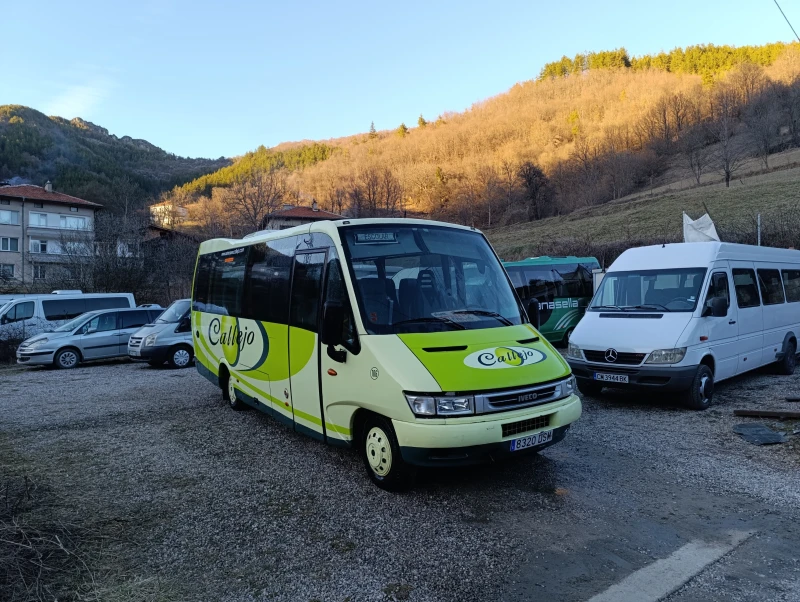 Mercedes-Benz Sprinter 616 РЕГИСТРИРАН, 25M, 2 КЛИМАТИКА, ТЕЛМА, АВТОМ.ВРАТА, снимка 13 - Бусове и автобуси - 50717706