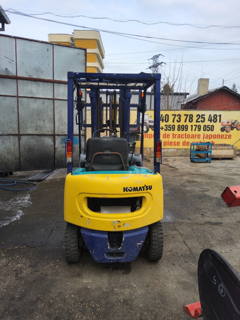 Мотокар Komatsu  ЯПОНИЯ , снимка 6 - Индустриална техника - 47379976