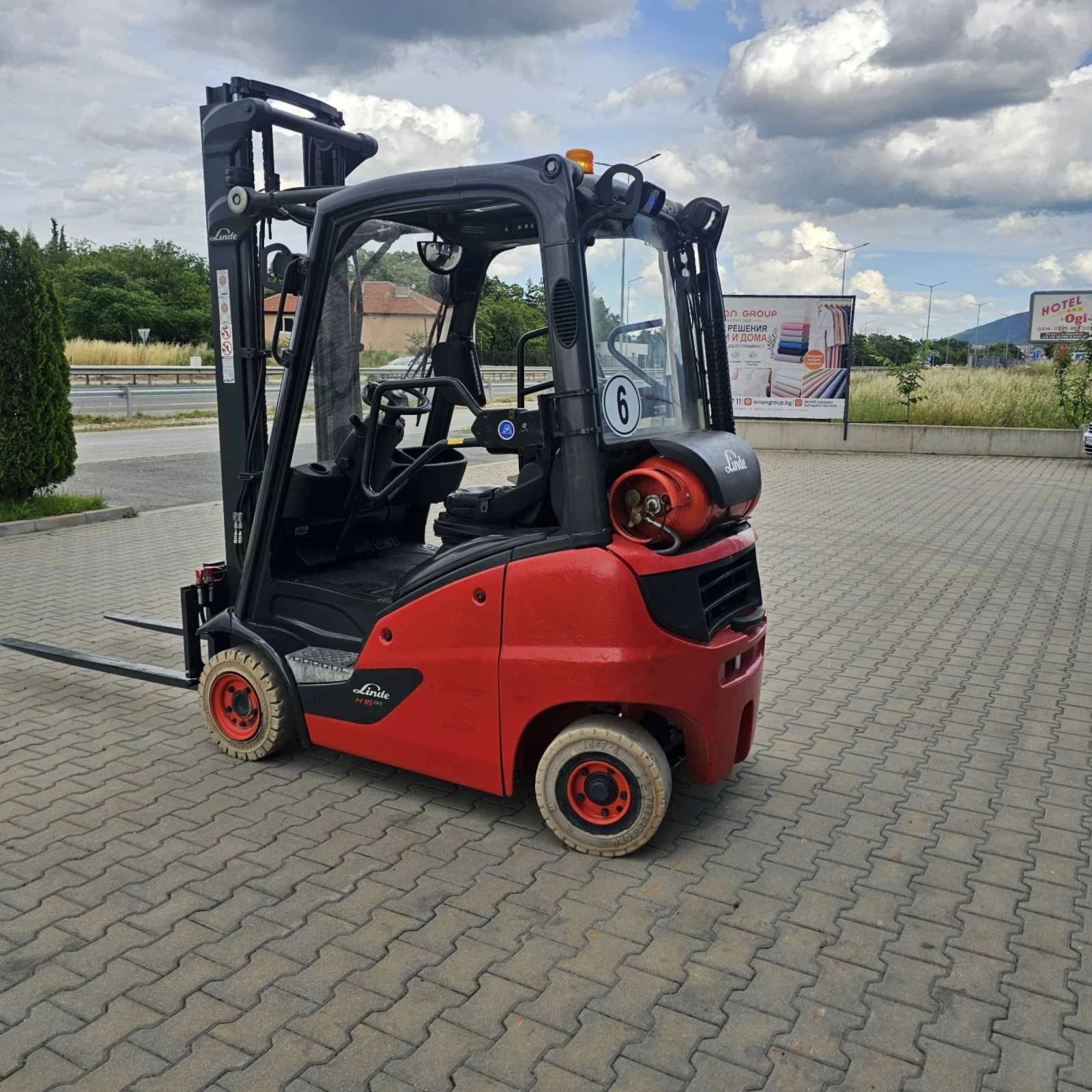 Мотокар Linde, снимка 2 - Индустриална техника - 54957727