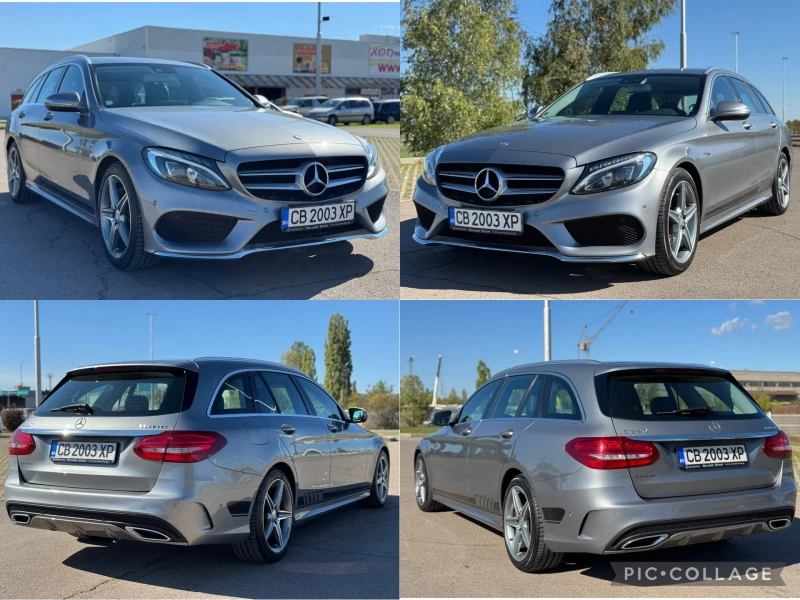 Mercedes-Benz C 220 AMG* FULL LED* PREMIUM* ИЗКЛЮЧИТЕЛНО ЗАПЗЕНА* , снимка 9 - Автомобили и джипове - 47606936