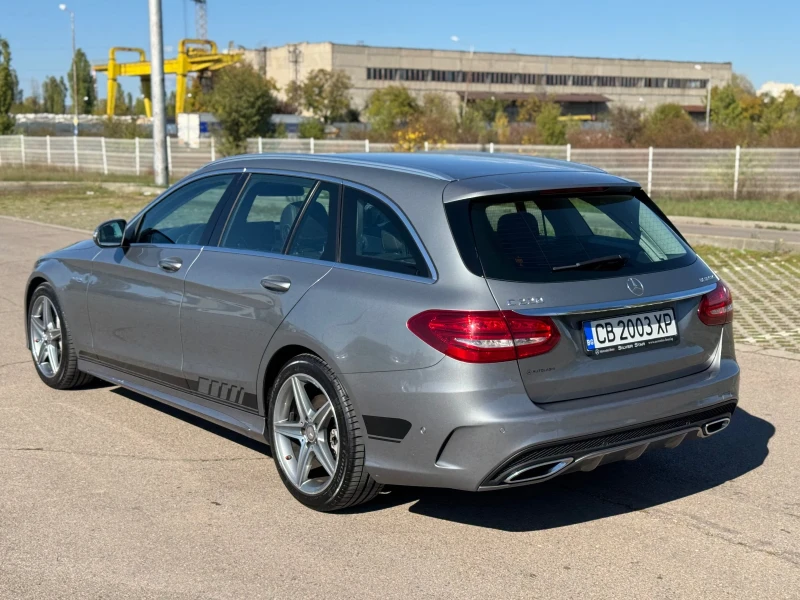 Mercedes-Benz C 220 AMG* FULL LED* PREMIUM* ИЗКЛЮЧИТЕЛНО ЗАПЗЕНА* , снимка 3 - Автомобили и джипове - 47606936