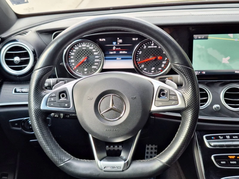 Mercedes-Benz E 43 AMG Обдухване/Масаж/360/Германия/Бартер, снимка 9 - Автомобили и джипове - 52681298