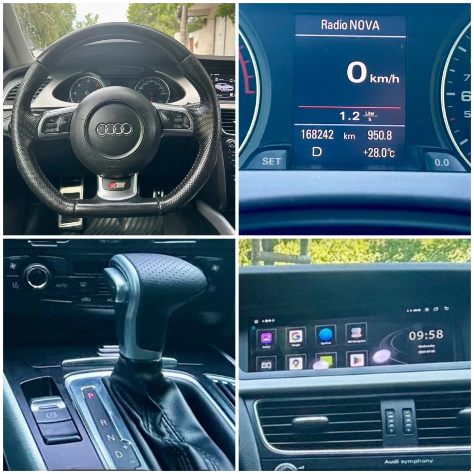 Audi A4 Shadow S-Line, Carplay, Navi, LED - изображение 6