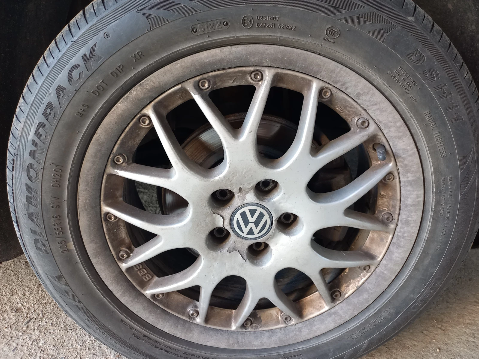 VW Golf 1.6 AKL 8 клапана, снимка 9 - Автомобили и джипове - 54973361