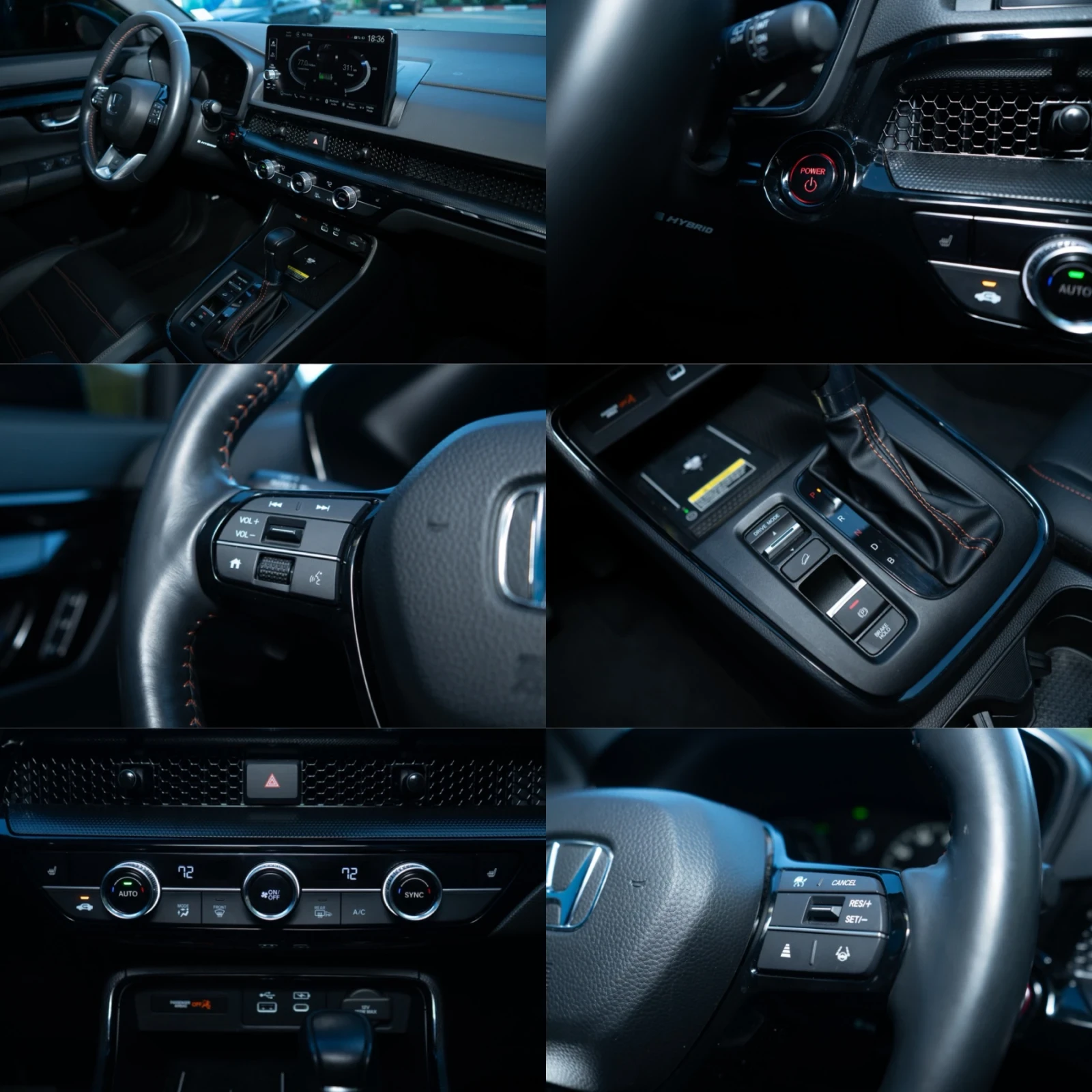 Honda Cr-v HYBRID AWD TOURING SPORT full max  | Mobile.bg   17