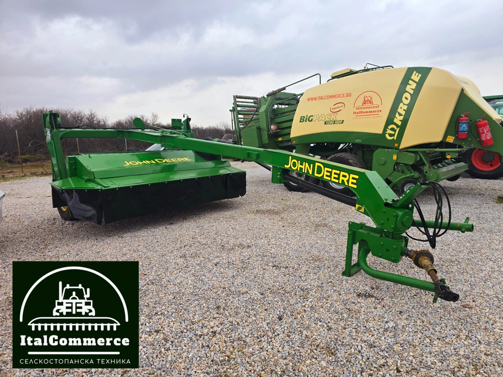 Сенокосачка John Deere 530, снимка 2 - Селскостопанска техника - 53894438