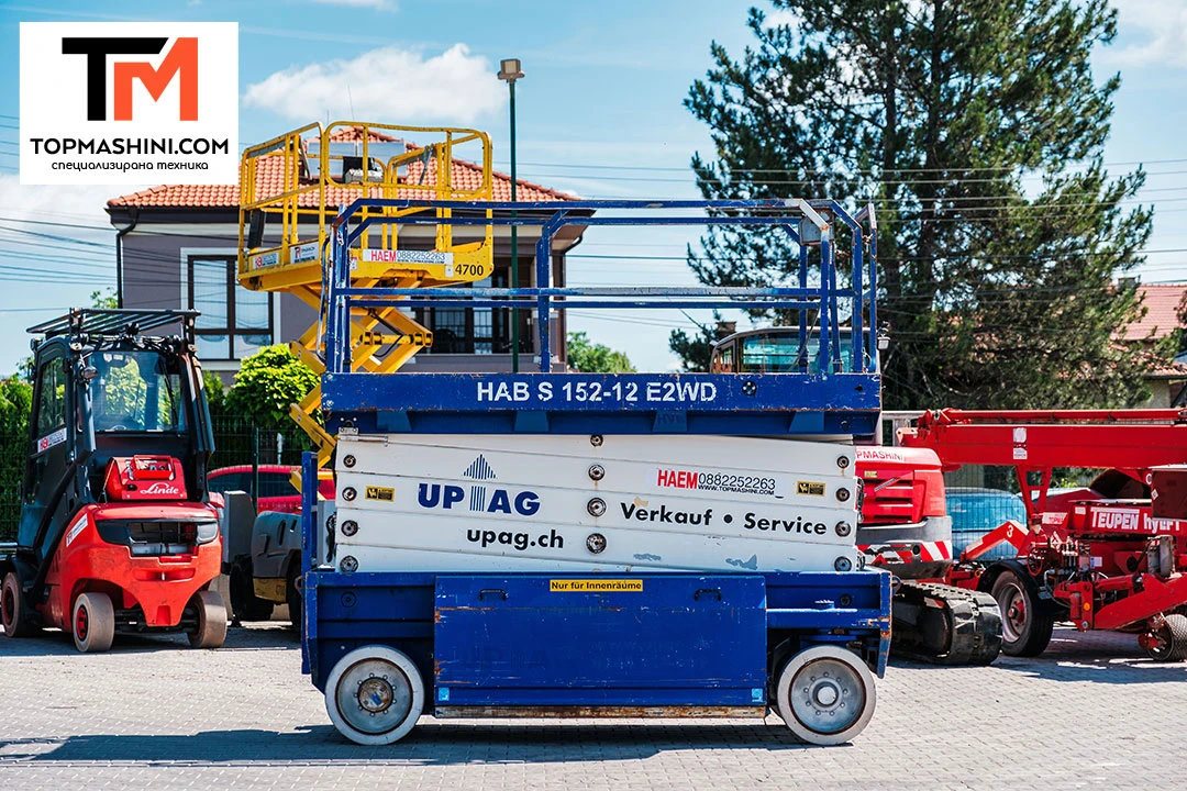 Автовишка Друга марка HAB S152 12E 2WD, снимка 3 - Индустриална техника - 54959822