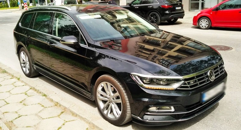 VW Passat Variant B8 R-Line Highline 2.0TDI 190к.с. Facelift, снимка 7 - Автомобили и джипове - 46946356