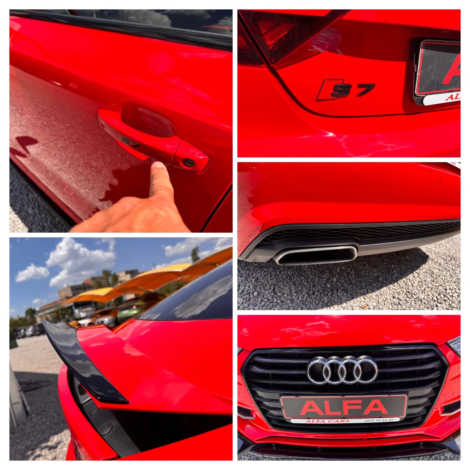 Audi A7 S7/132000км/3.0bi-TURBO/AUDI EXCLUSIVE/ГЕНЕРАЦИЯ//, снимка 10 - Автомобили и джипове - 56007388