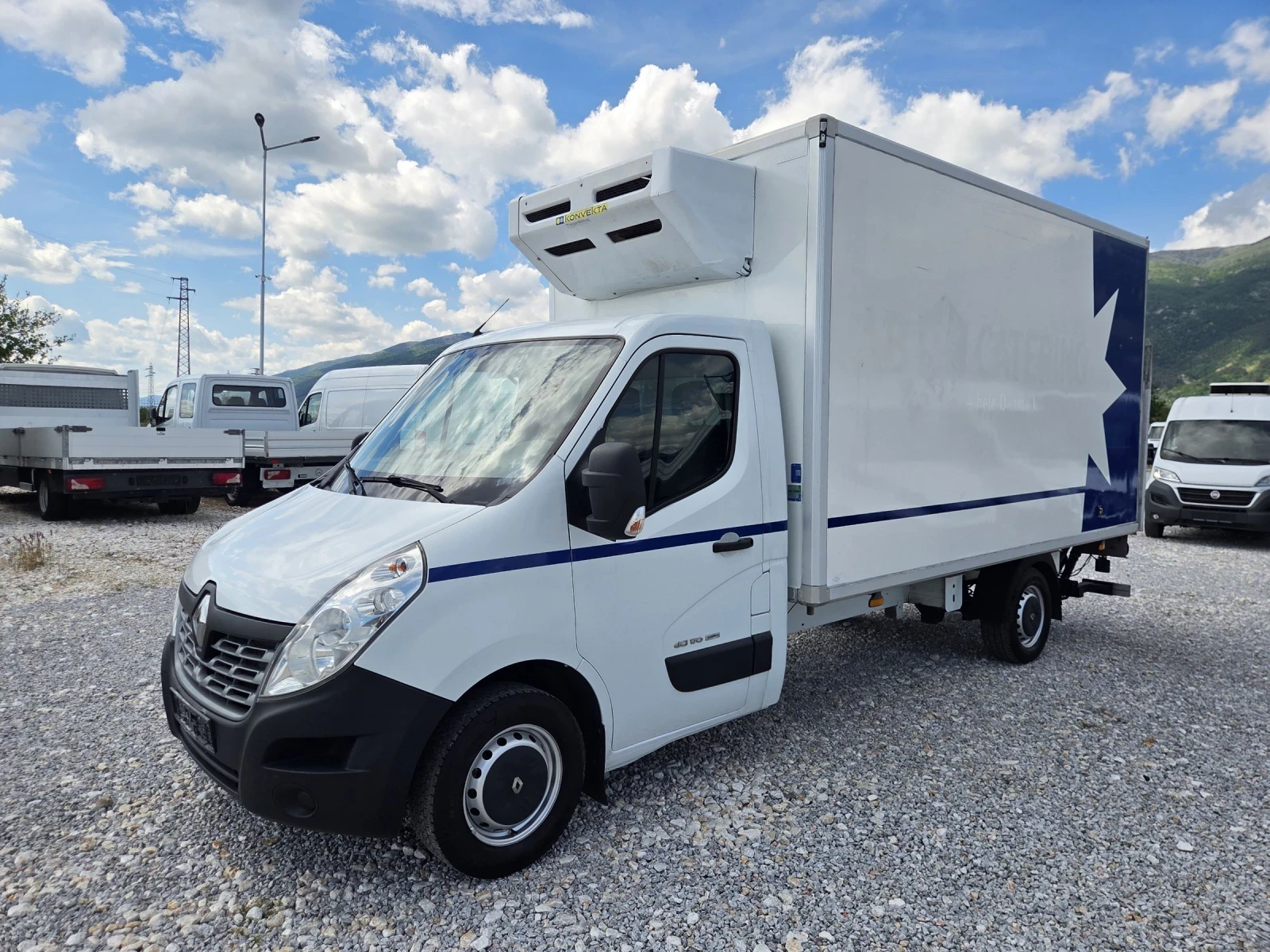 Renault Master 2.3 dCi, ХЛАДИЛЕН, Падащ борд, Нави, Климатик, 4.2