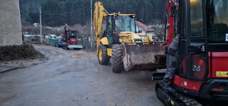 Багер Komatsu WB97S, снимка 7 - Индустриална техника - 52406123