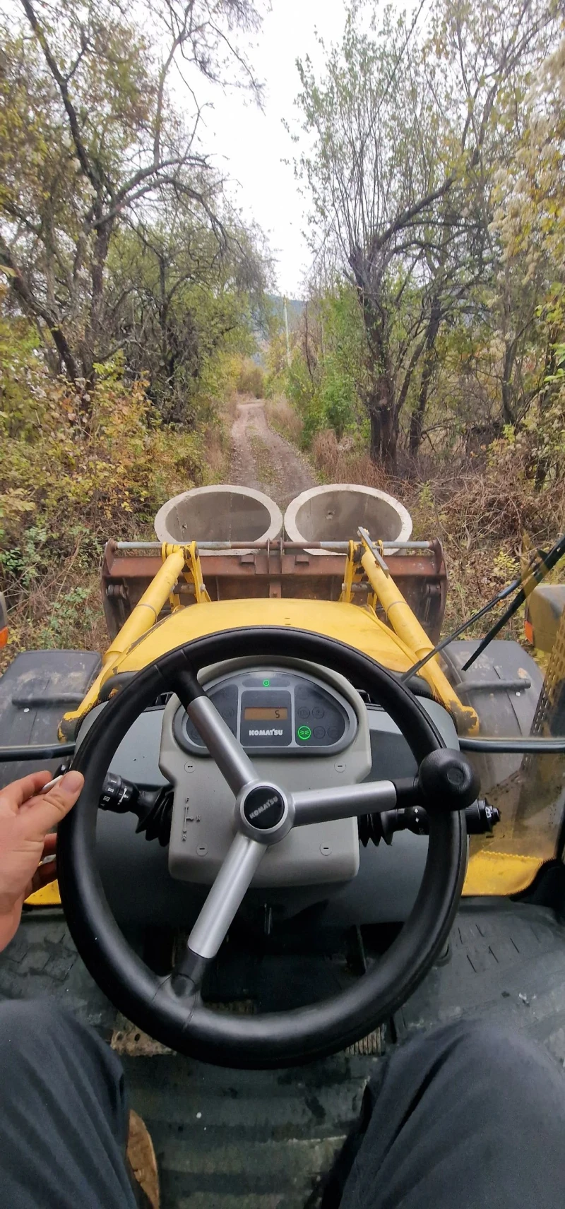 Багер Komatsu WB97S, снимка 6 - Индустриална техника - 52406123