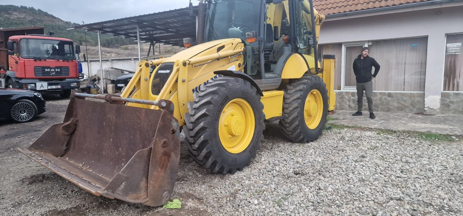 Багер Komatsu WB97S - изображение 5