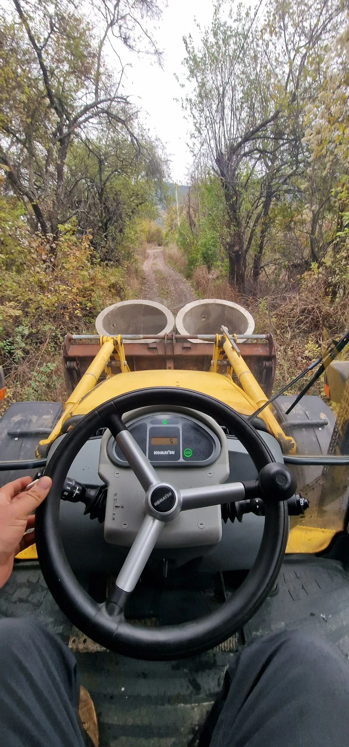 Багер Komatsu WB97S - изображение 6