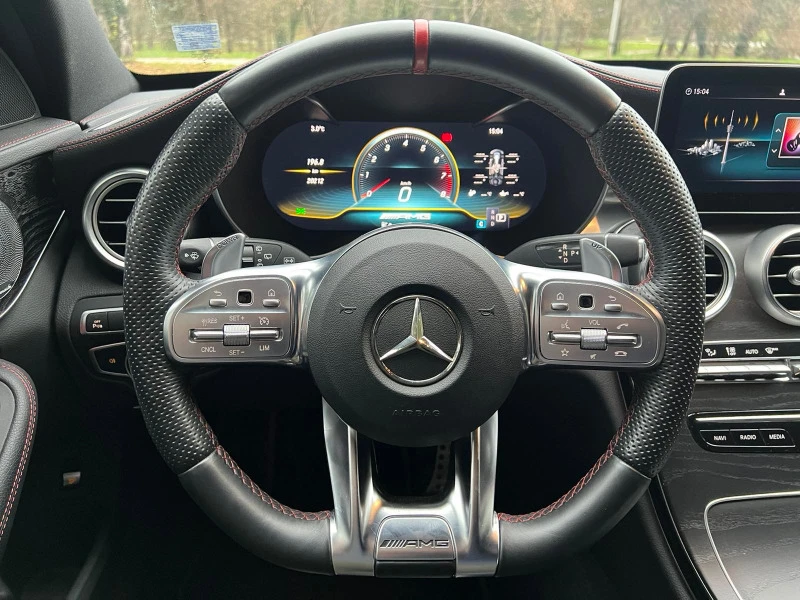 Mercedes-Benz C 43 AMG 4MATIC 20k KM *PANO* *360 CAM* *LED*, снимка 8 - Автомобили и джипове - 38889676