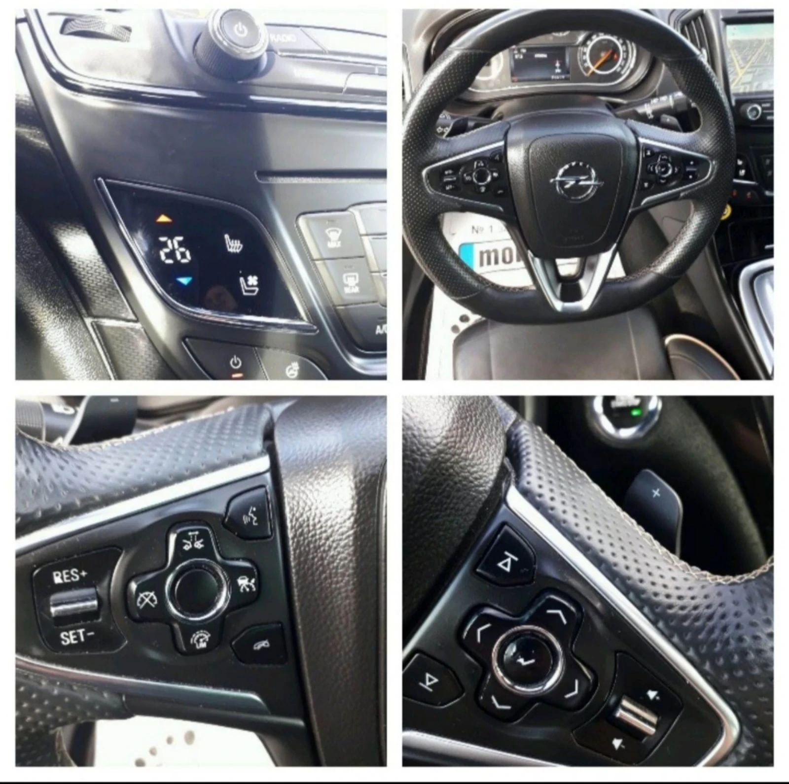 Opel Insignia 2.0 Bi-turbo195k.c 4x4 FACELIFT , снимка 9 - Автомобили и джипове - 53889972