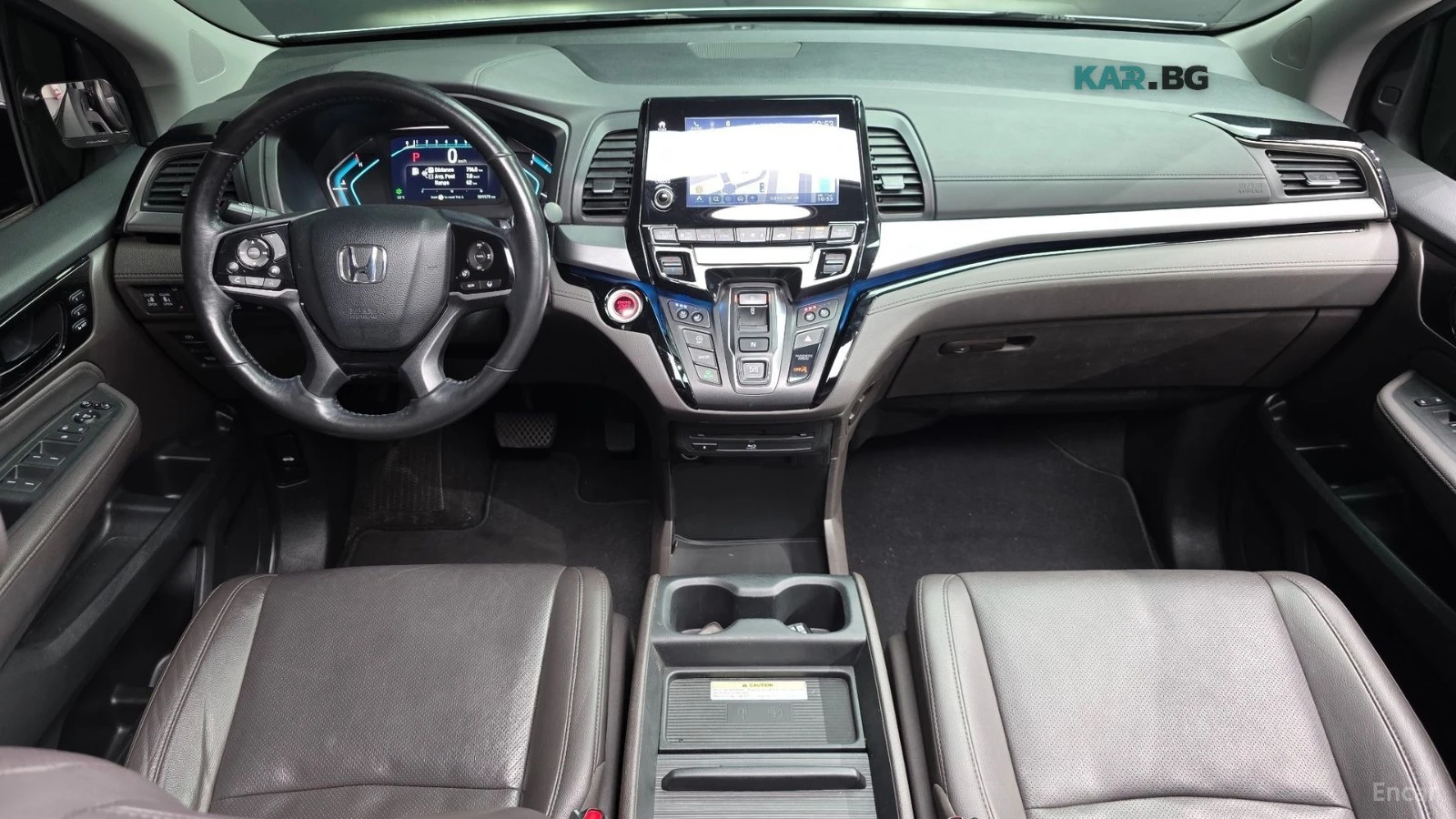 Honda Odyssey 3.5* КОЖА* ПОДГРЕВ* ОБДУХВАНЕ* КАМЕРА* ШИБИДАХ* , снимка 6 - Автомобили и джипове - 55692611