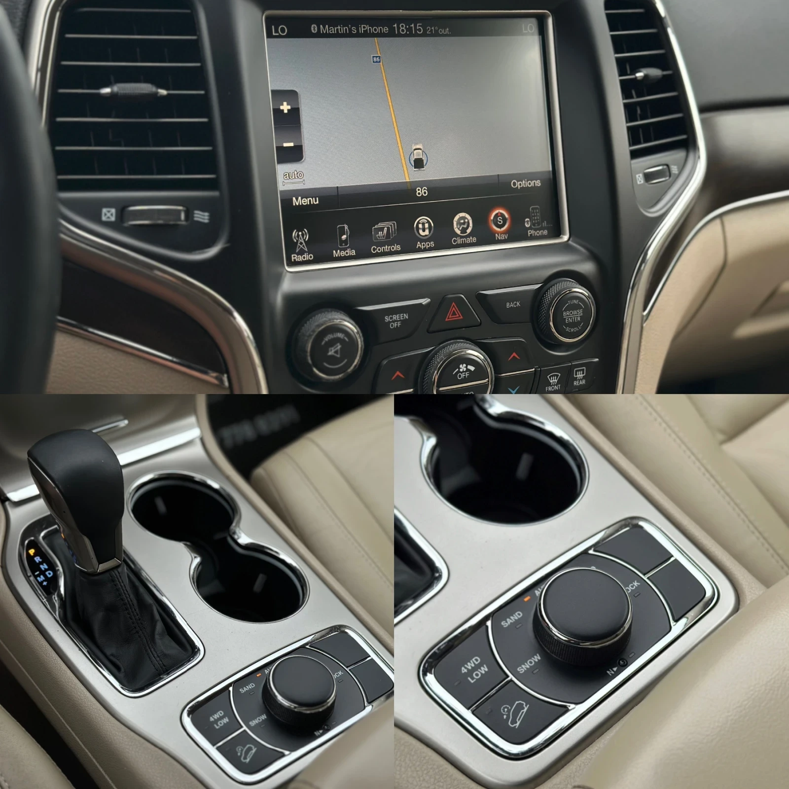 Jeep Grand cherokee * Facelift* 2018* 3.0CRD* Limited* , снимка 12 - Автомобили и джипове - 54673912