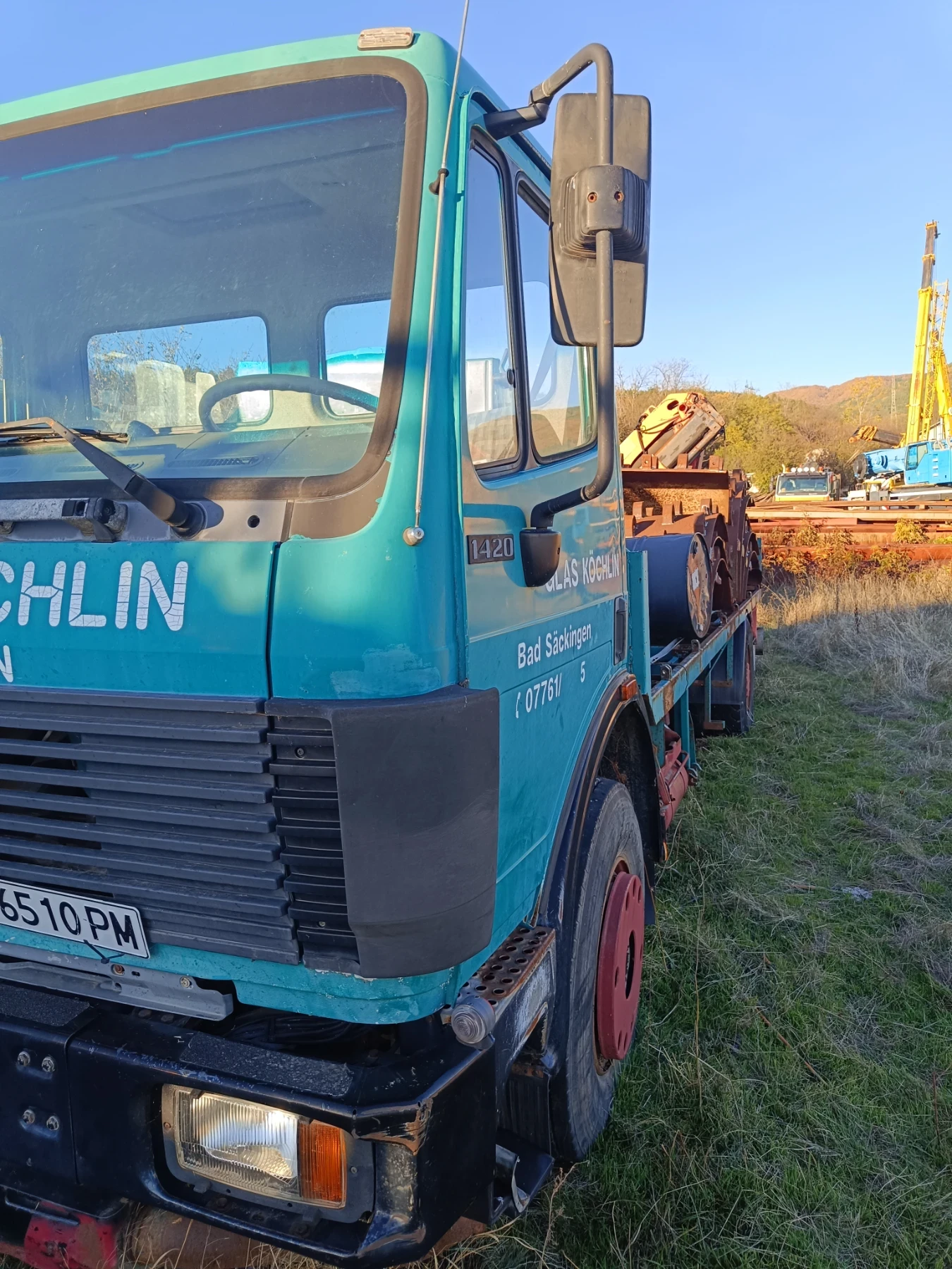 Mercedes-Benz 1422 Кран, снимка 1