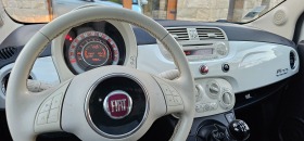 Fiat 500 1.2i PANORAMA БЕЗУПРЕЧЕН 79000км EURO 6, снимка 11
