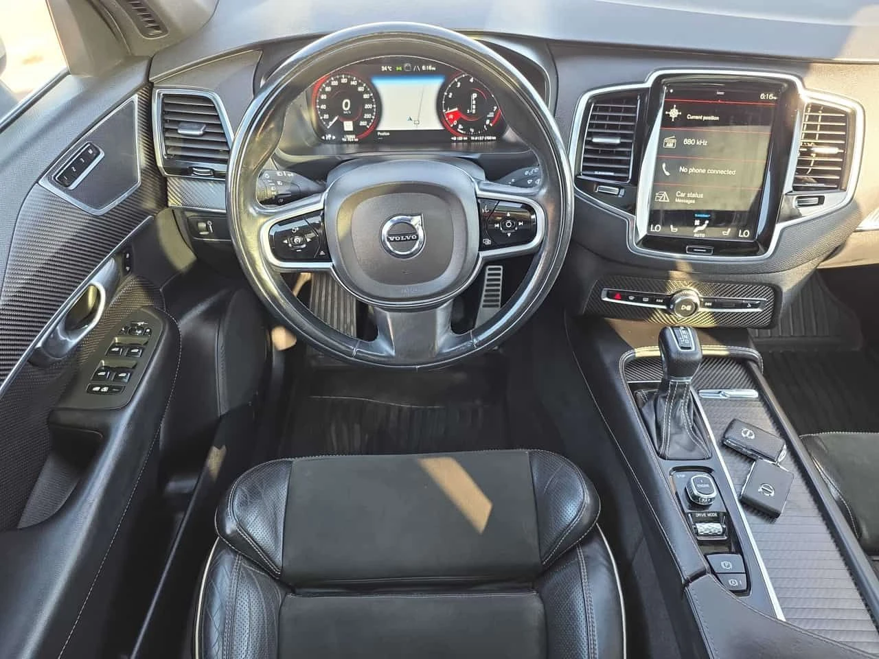 Volvo Xc90 T6 R Design  CARFAX, снимка 10 - Автомобили и джипове - 54788961