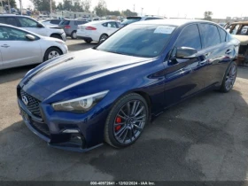 Infiniti Q50 Q50 REDSPORT 400 удар отзад, налични части  - [3] 