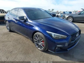 Infiniti Q50 Q50 REDSPORT 400 удар отзад, налични части  - [1] 