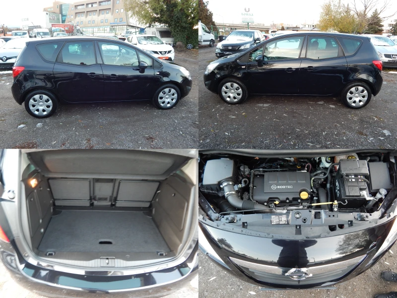 Opel Meriva 1.4i* 139000km.* , снимка 8 - Автомобили и джипове - 48069452