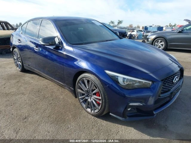 Infiniti Q50 Q50 RED SPORT 400 удар отзад . налични части , снимка 1 - Автомобили и джипове - 48726071