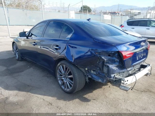 Infiniti Q50 Q50 RED SPORT 400 удар отзад . налични части , снимка 3 - Автомобили и джипове - 48726071