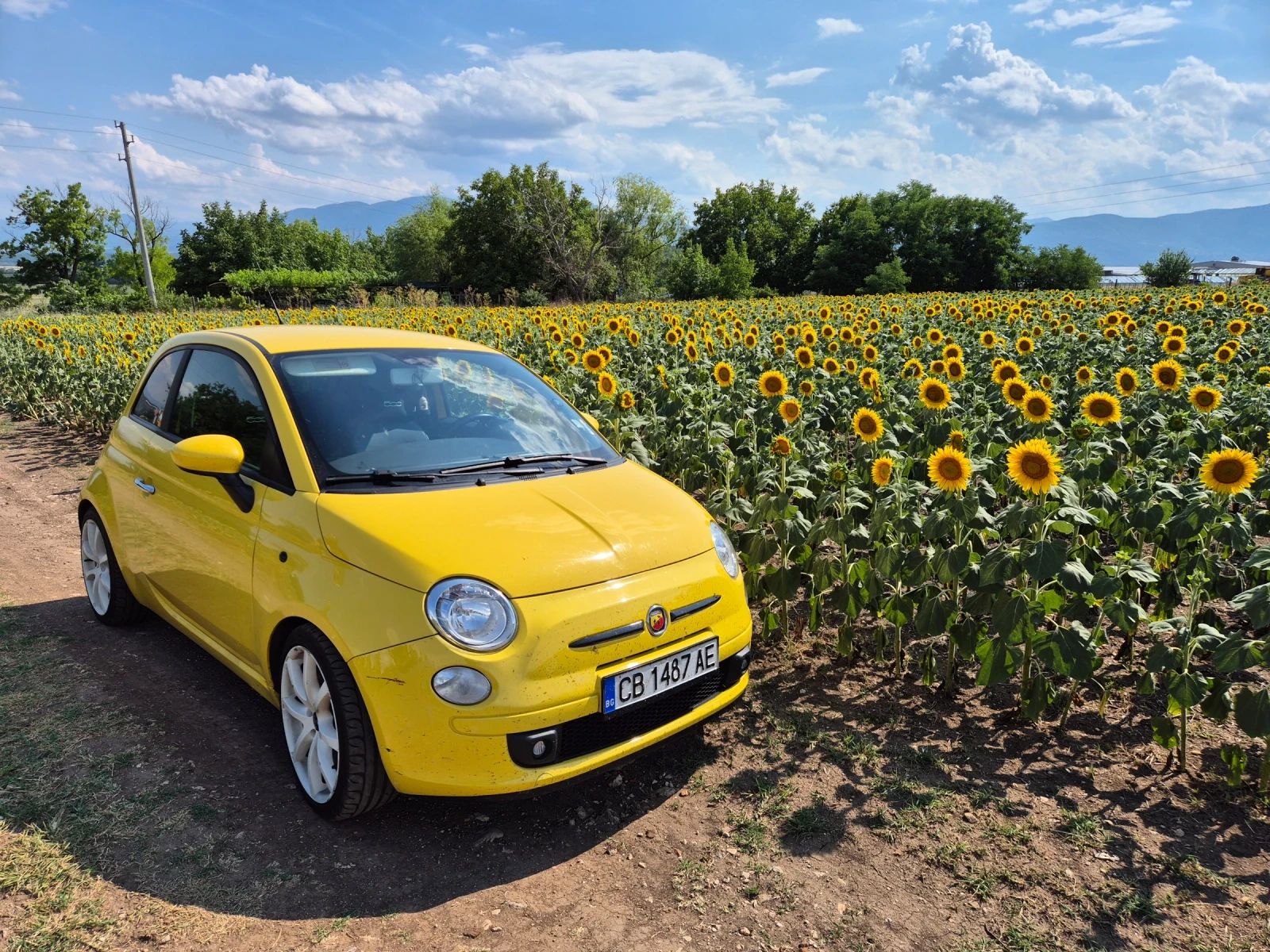 Fiat 500 1.4 sport, снимка 2 - Автомобили и джипове - 54712383