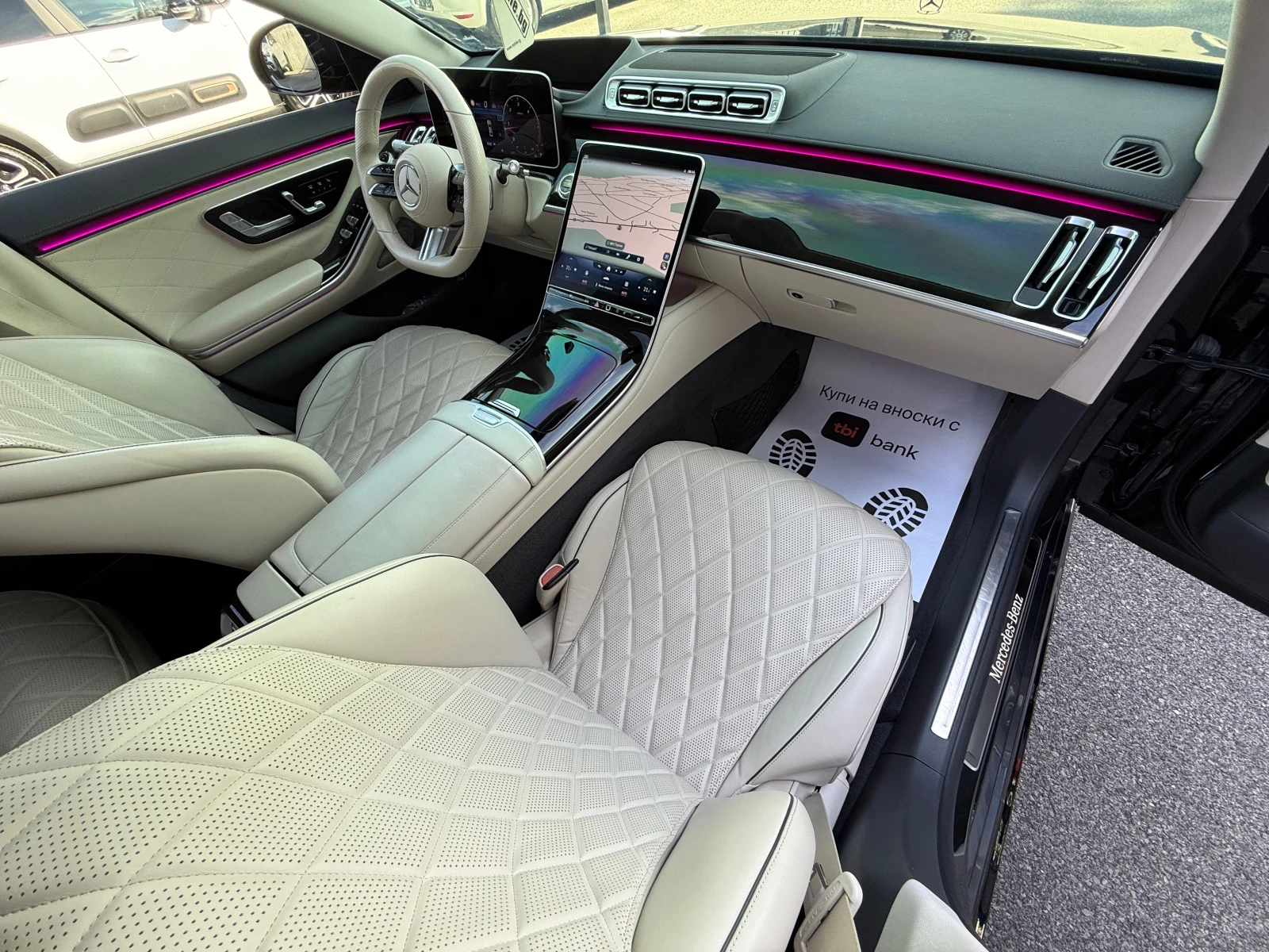 Mercedes-Benz S 400 * AMG* 4MATIC*  BURMESTER* 360* , снимка 8 - Автомобили и джипове - 54922365