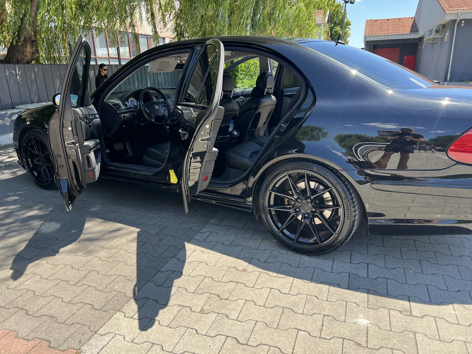 Mercedes-Benz E 500 Е63 AMG пакет , keyless Go, снимка 10 - Автомобили и джипове - 55256733
