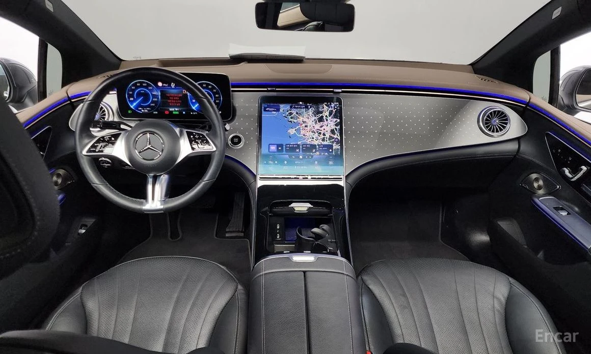 Mercedes-Benz EQE * EQ350+ * КОЖА* ПОДГРЕВ* BURMESTER* ШИБИДАХ* KEYL, снимка 7 - Автомобили и джипове - 54060786