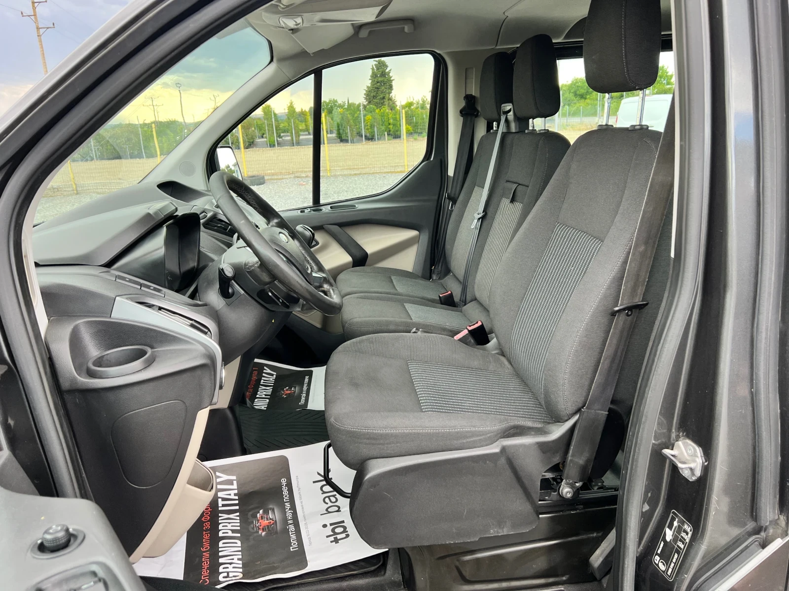 Ford Transit Custom 6 местен/товаропътник, снимка 8 - Бусове и автобуси - 55219457
