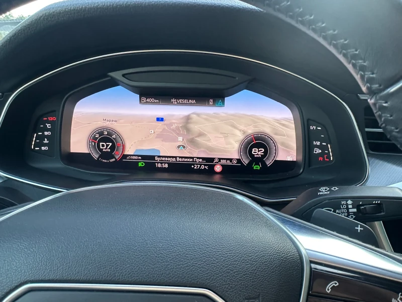 Audi A6 50TDI-286 k.c.-MATRIX FUL LED-TOP , снимка 11 - Автомобили и джипове - 51574324