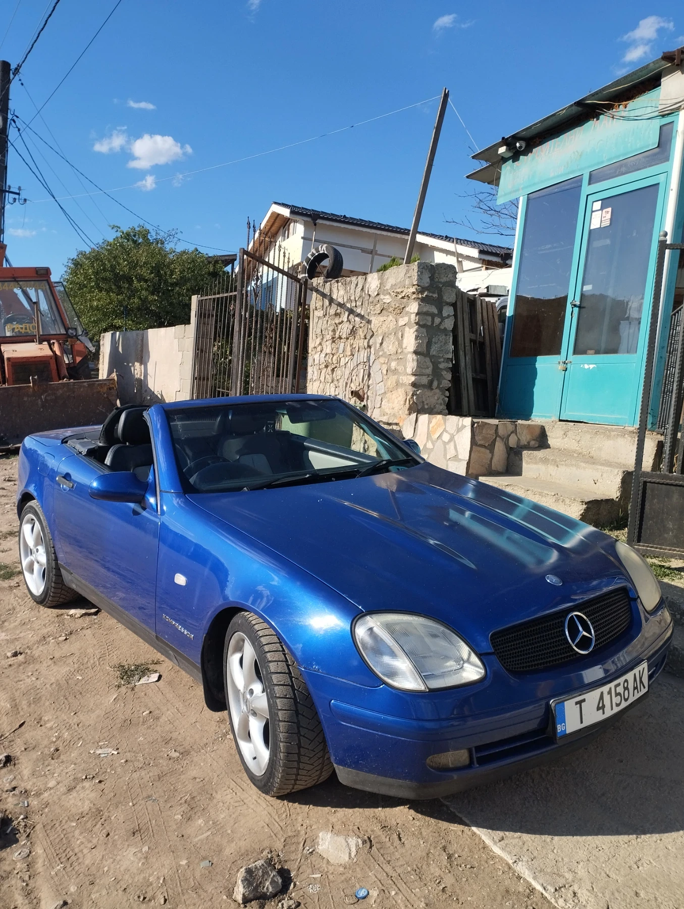Mercedes-Benz SLK 2200, снимка 5 - Автомобили и джипове - 55998065
