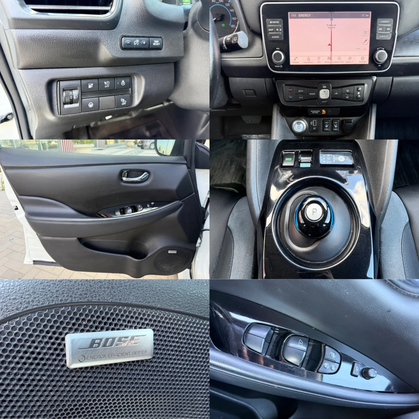 Nissan Leaf  62KW TEKNA �+ / FULL / DISTRONIC / CAMERA / KOJA  | Mobile.bg � ����������� 14