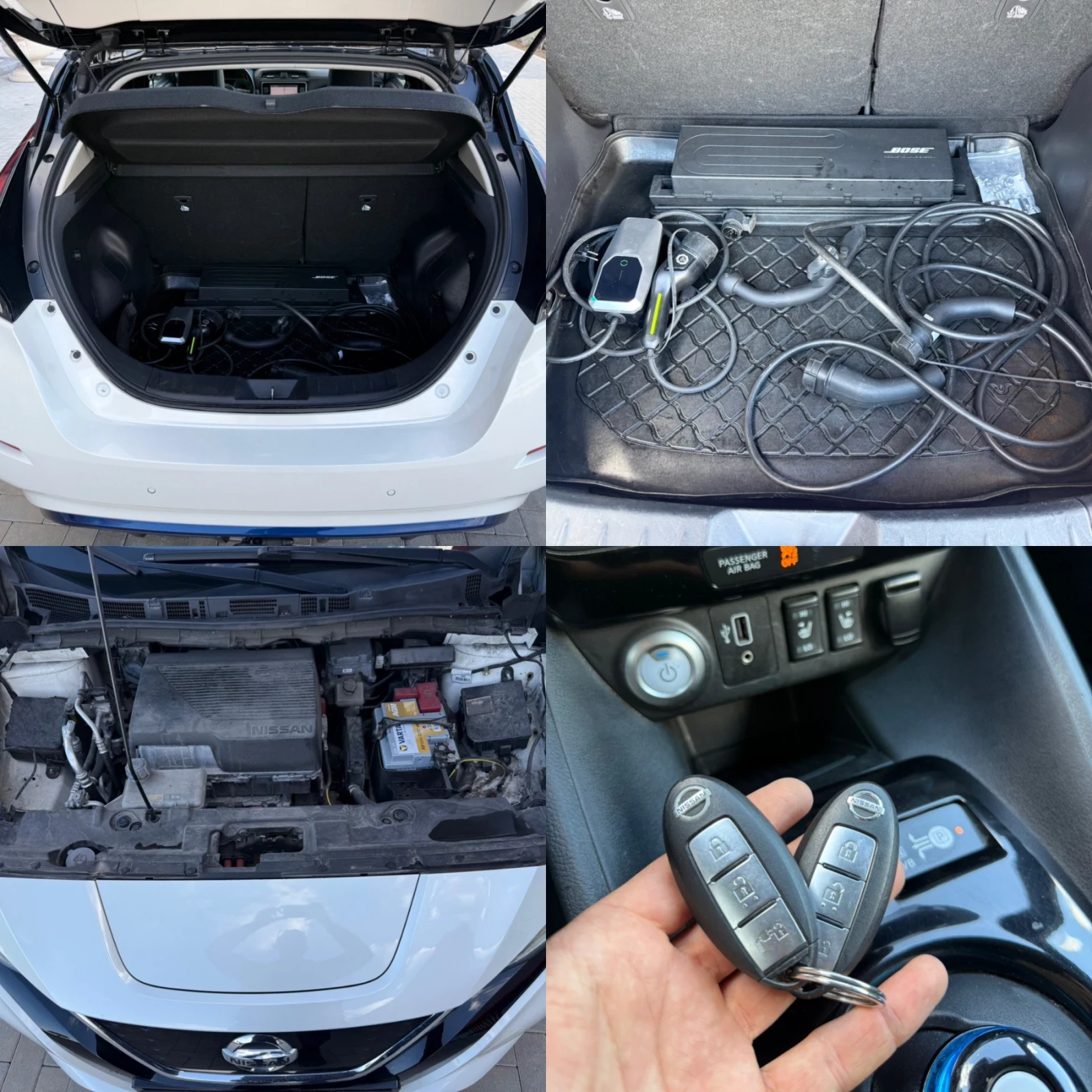 Nissan Leaf  62KW TEKNA �+ / FULL / DISTRONIC / CAMERA / KOJA  | Mobile.bg � ����������� 16