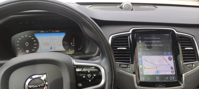 Volvo Xc90 T8 plug in hybrid Head up, B&W, 360, Pano, , снимка 8 - Автомобили и джипове - 52395858