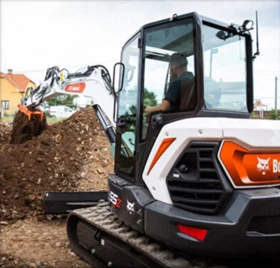 Багер Bobcat Е55z, снимка 2