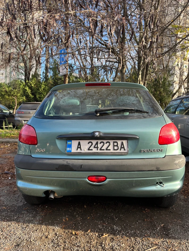 Peugeot 206, снимка 2 - Автомобили и джипове - 52567534