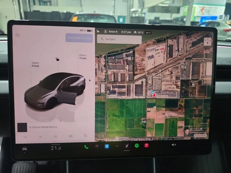 Tesla Model Y * LONG RANGE * CARFAX * БЕЗ ПЪРВОНАЧАЛНА ВНОСКА, снимка 10 - Автомобили и джипове - 53154192