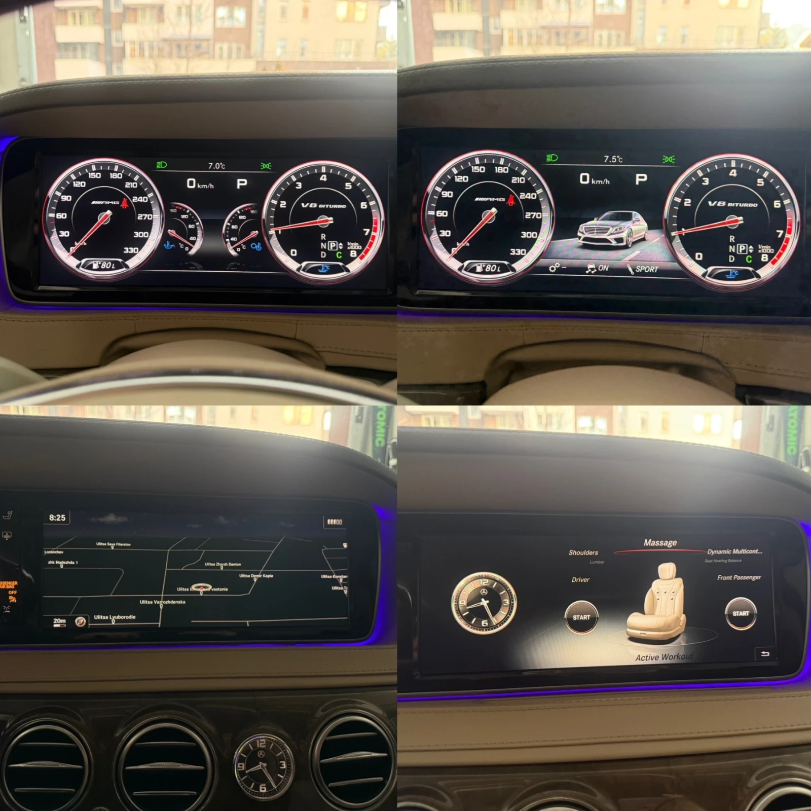 Mercedes-Benz S 500 AMG* 360CAM* Burmaster* Long* Full* Diamond W - изображение 8