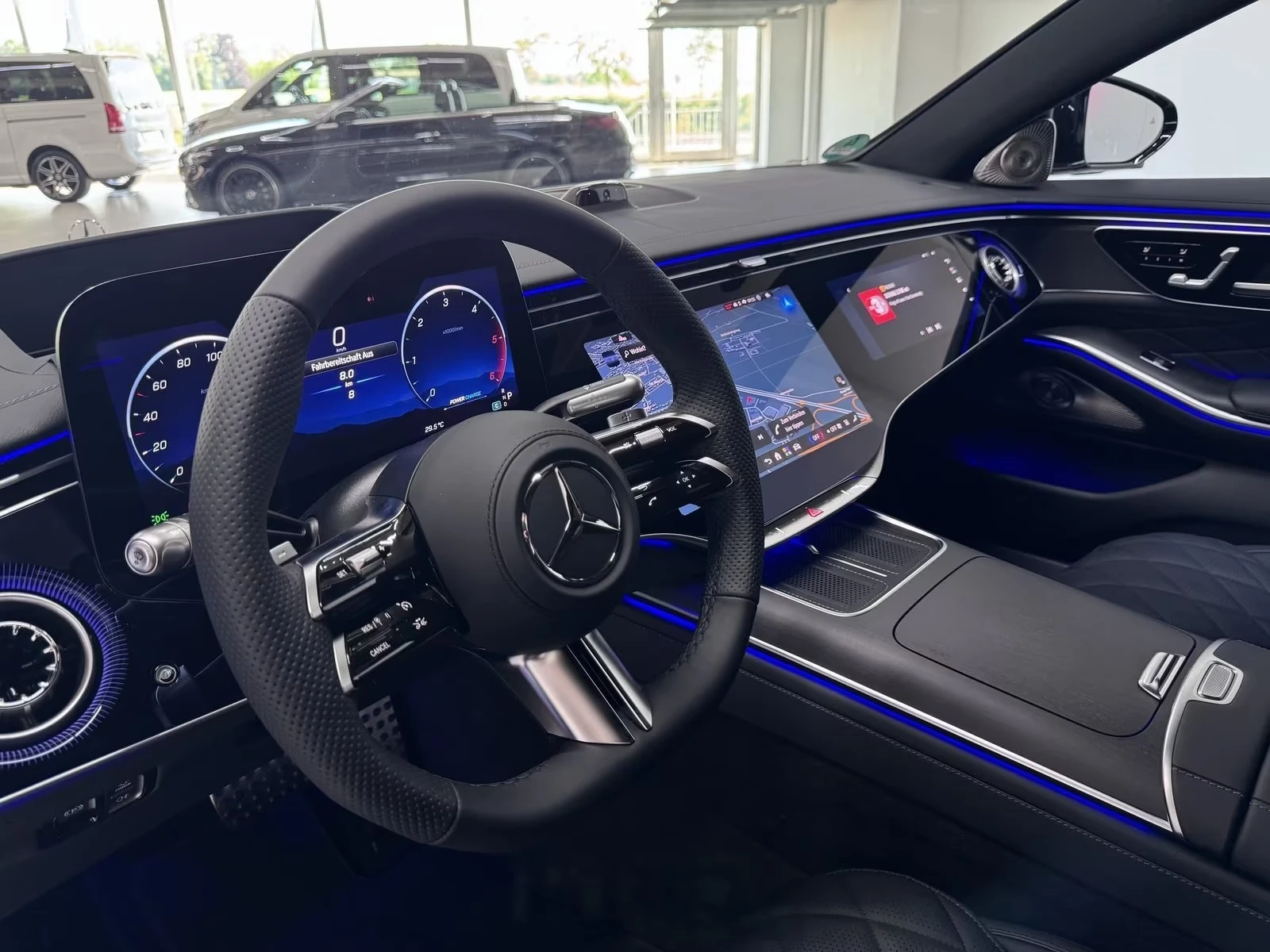 Mercedes-Benz S 450 D 4-MATIC FACELIFT LONG SUPERSCREEN BURMESTER PANO, снимка 7 - Автомобили и джипове - 55033937