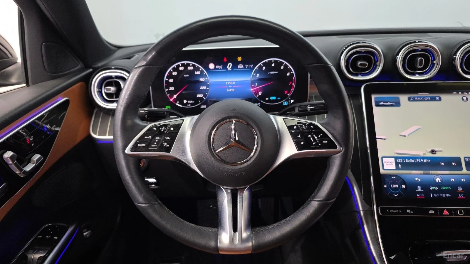 Mercedes-Benz C 200 ОБДУХВАНЕ* ПОДГРЕВ* ПАМЕТ* КАМЕРА* ДВА КЛЮЧА, снимка 15 - Автомобили и джипове - 55459807