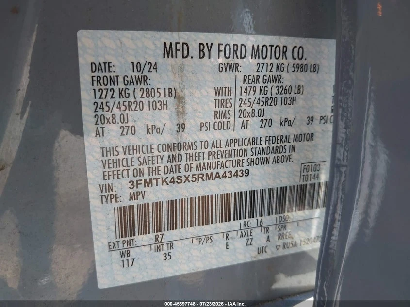 Ford Mustang Mach-E Gt, снимка 9 - Автомобили и джипове - 55486189