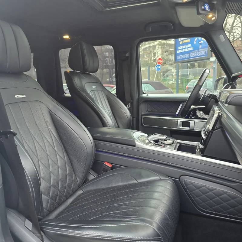 Mercedes-Benz G 63 AMG ГОТОВ ЛИЗИНГ/Burmester/360, снимка 14 - Автомобили и джипове - 53235265